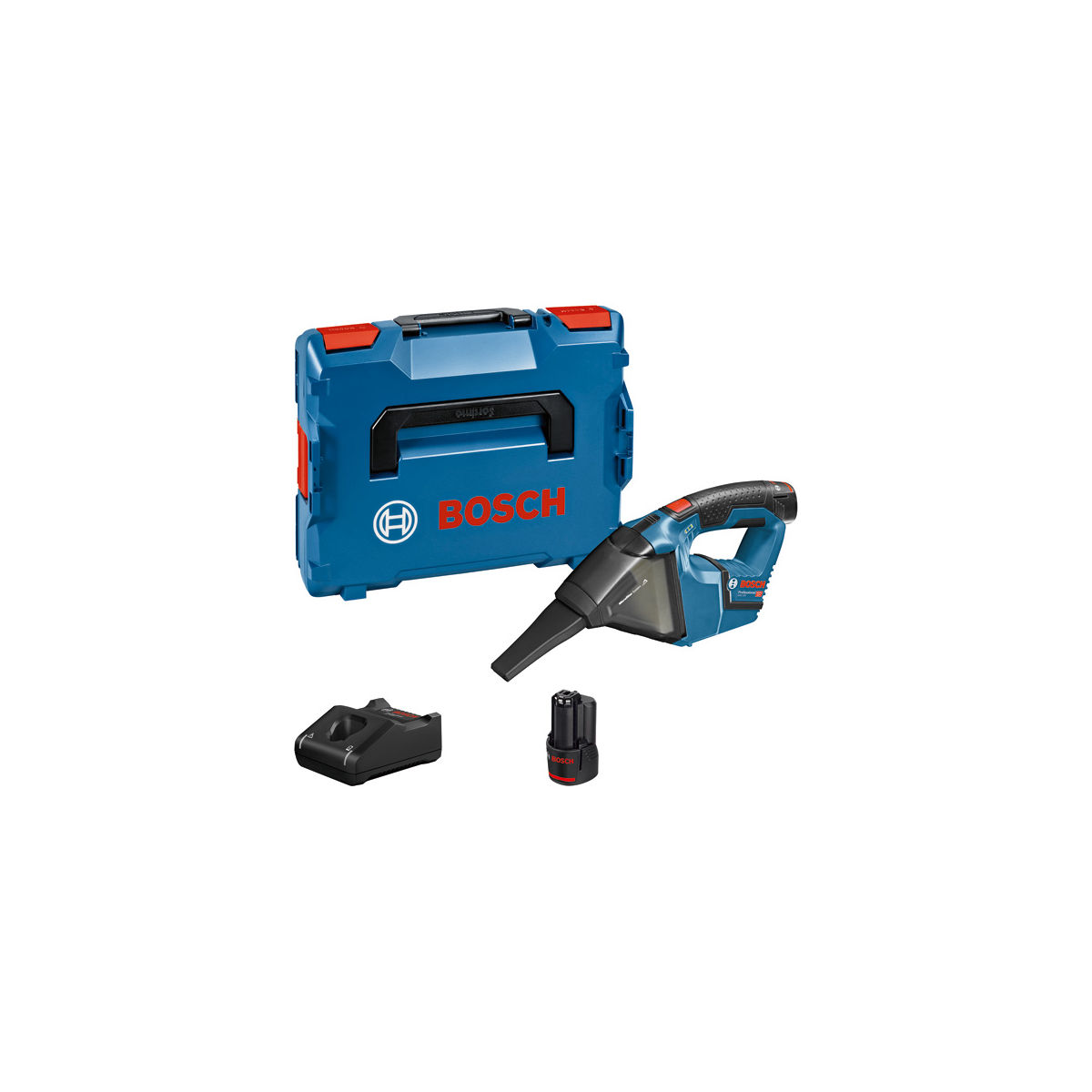 Akku-Sauger GAS 12V, mit 2 x 3.0 Ah Li-Ion Akku, L-BOXX