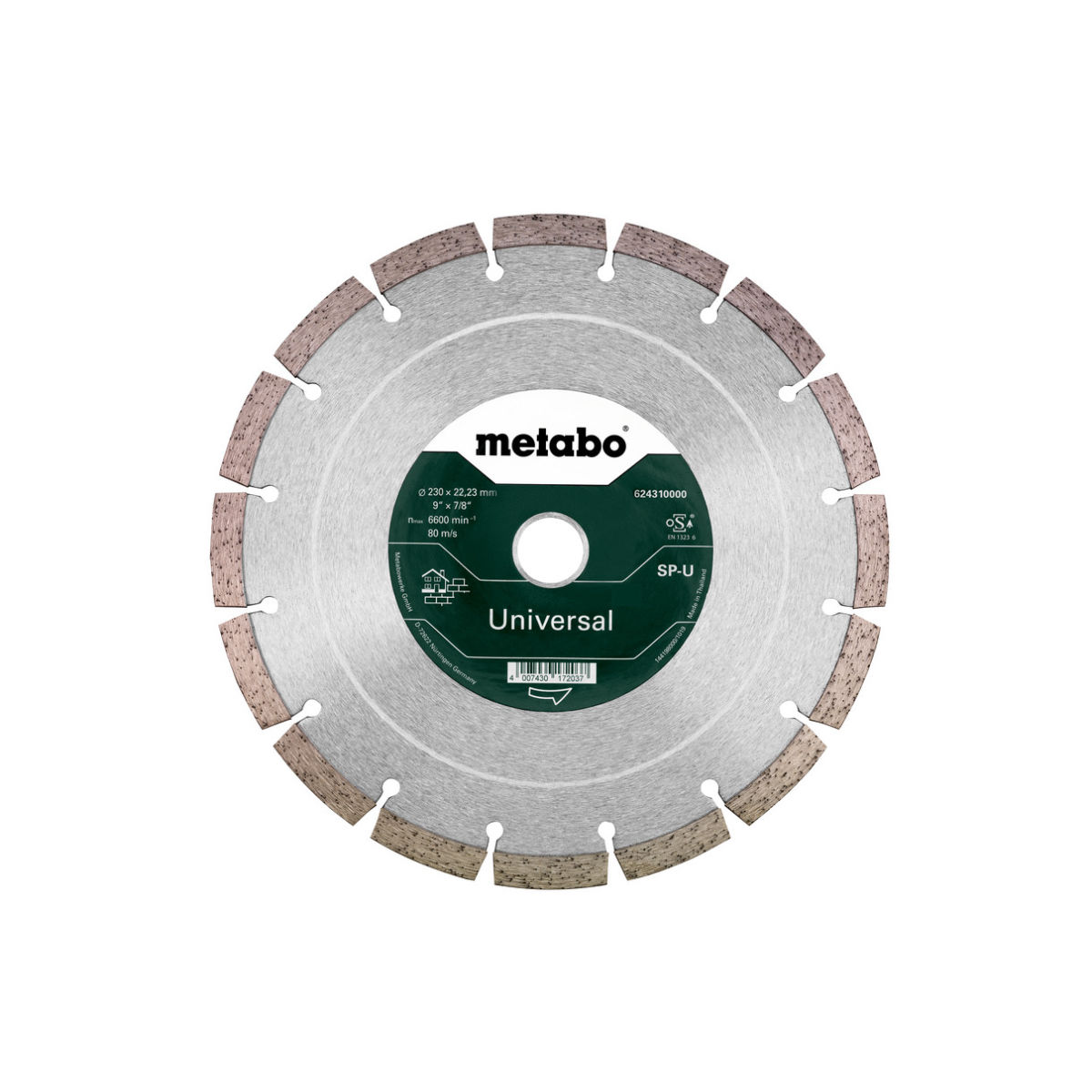 Diamanttrennscheibe - SP - U, 230x22,23 mm