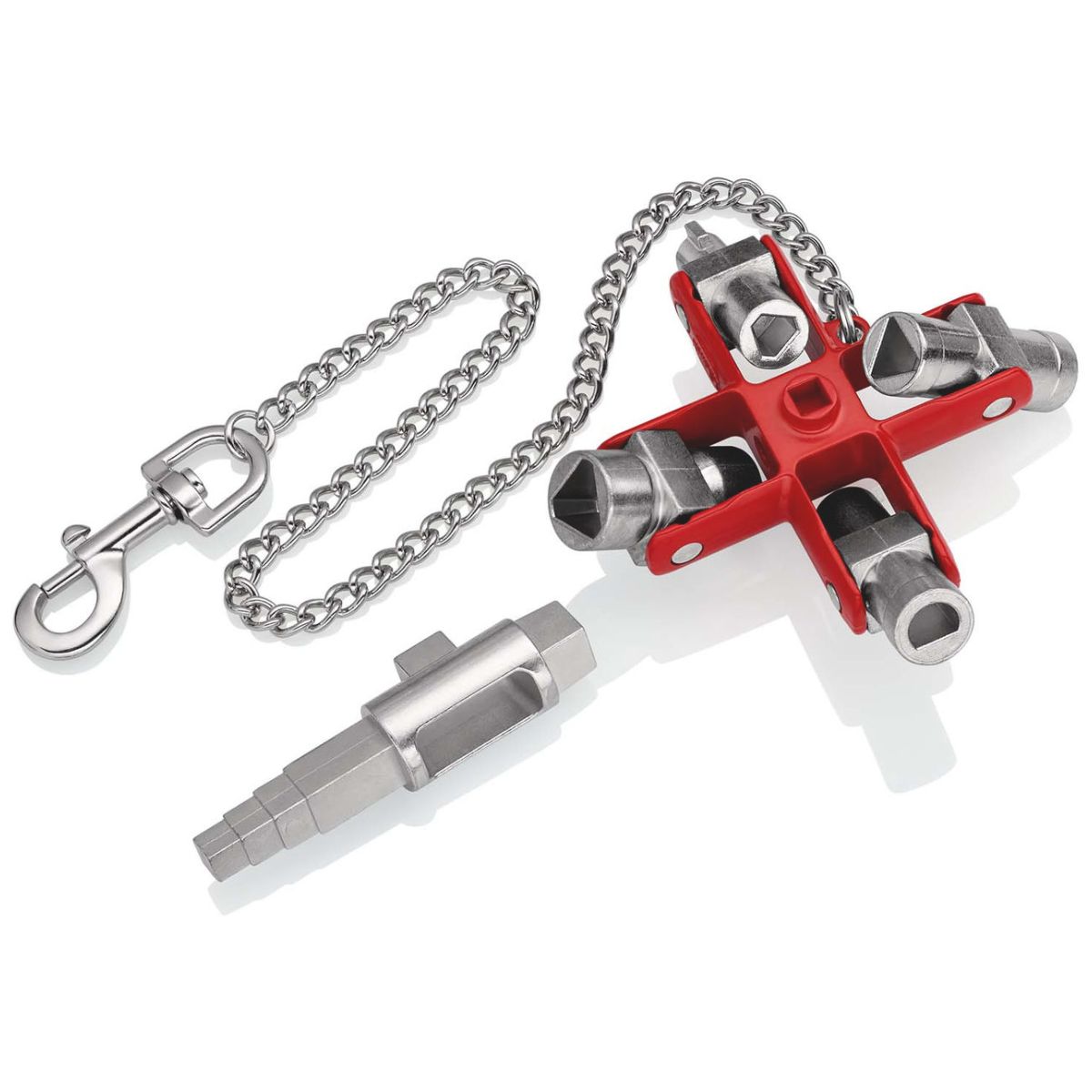 Universal-Schlüssel ″Bau″ für gängige Schränke und Absperrsysteme 90 mm (SB-Karte/Blister)