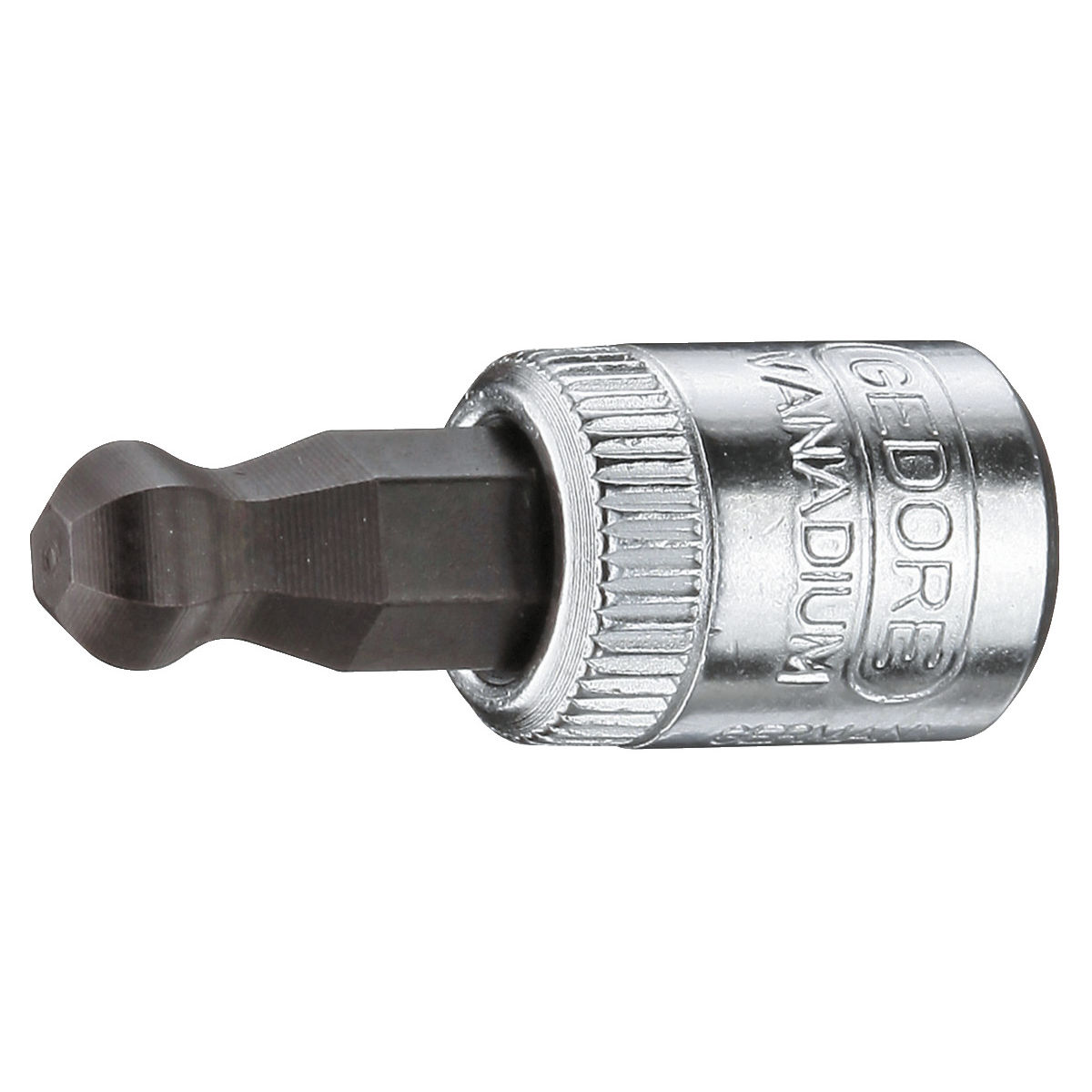 Schraubendrehereinsatz 1/4″ Kugelkopf Innen-6-kant 5 mm