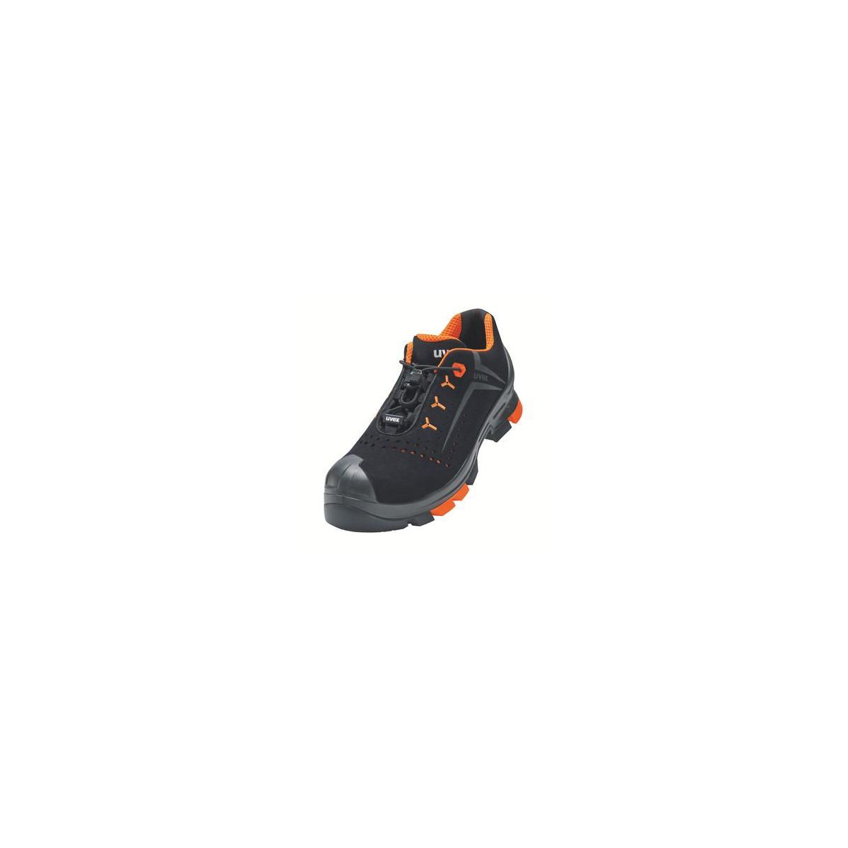 uvex 2 Halbschuhe S1P schwarz/orange Weite 12 Größe 51