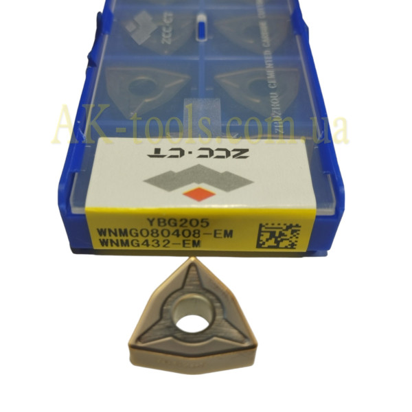 80° WNMG · WNMG080408-EM YBG205 ZCC-Original