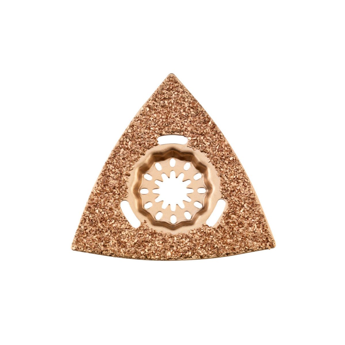 Dreieckschleifplatte, Fugen/Spachtel, HM, 80 mm