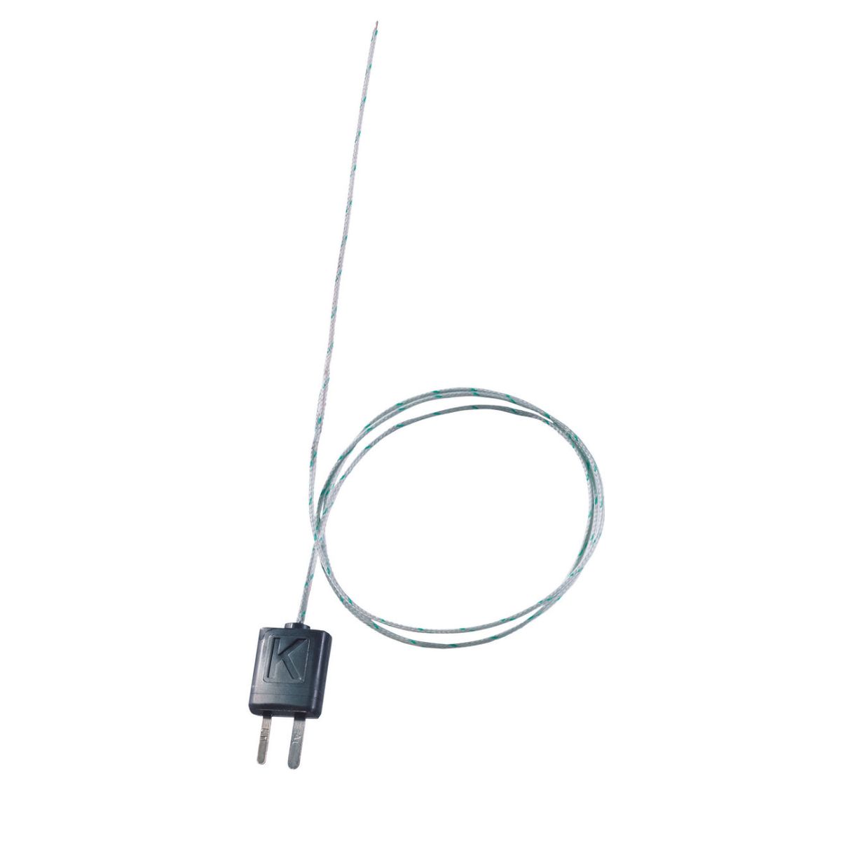 Thermopaar mit TE-Stecker, flexibel, 800 mm - mit TE Typ K Temperatursensor
