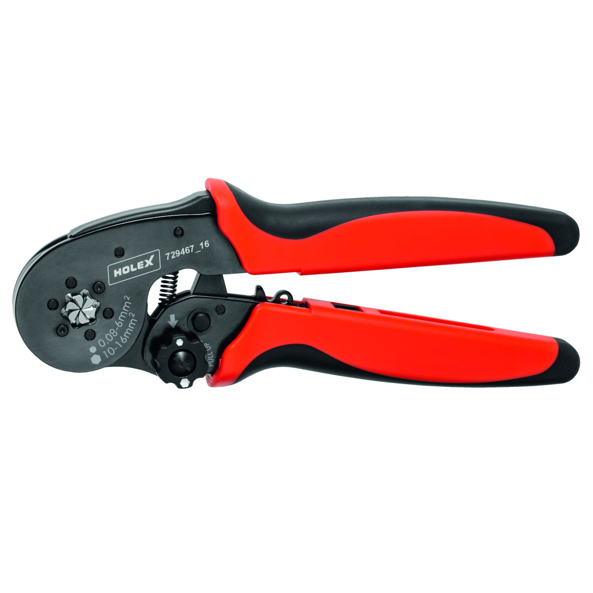 Crimpzange für Aderendhülsen, für Leiterquerschnitt: 16mm 2