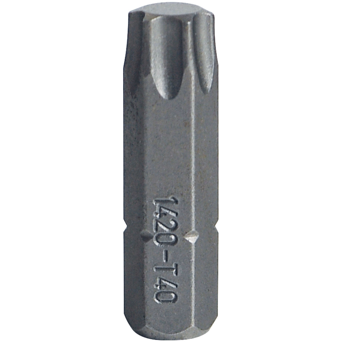 Bit-Schraubendrehereinsatz T 40 6kant C 6,3 L.25mm