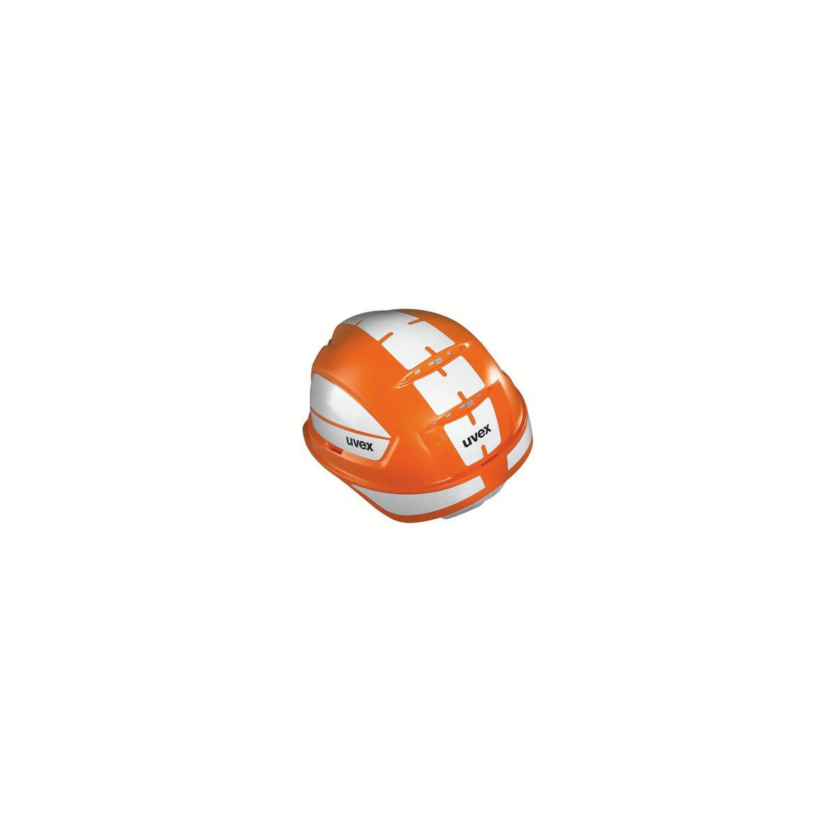 Schutzhelm uvex pheos alpine orange mit Lüftungen