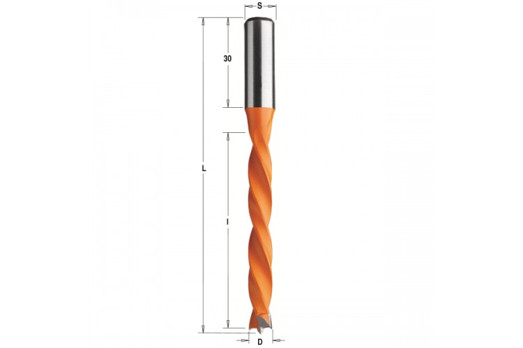 Глухие свёрла L=105 S=Ø10x30
