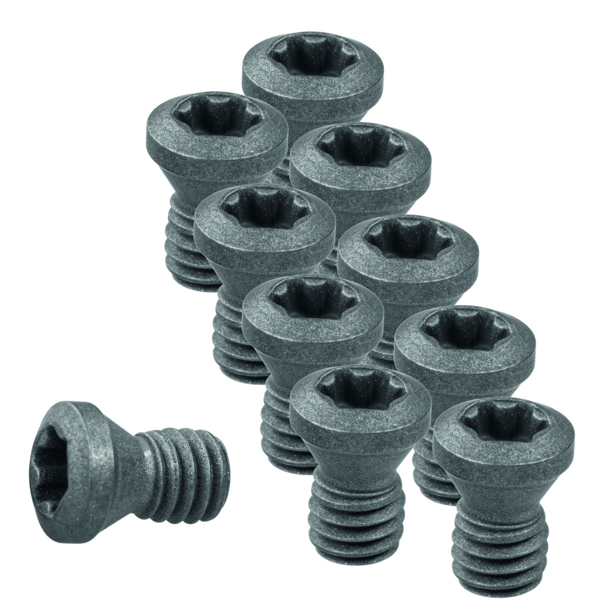 Wendeplattenschrauben-Set 10-teilig