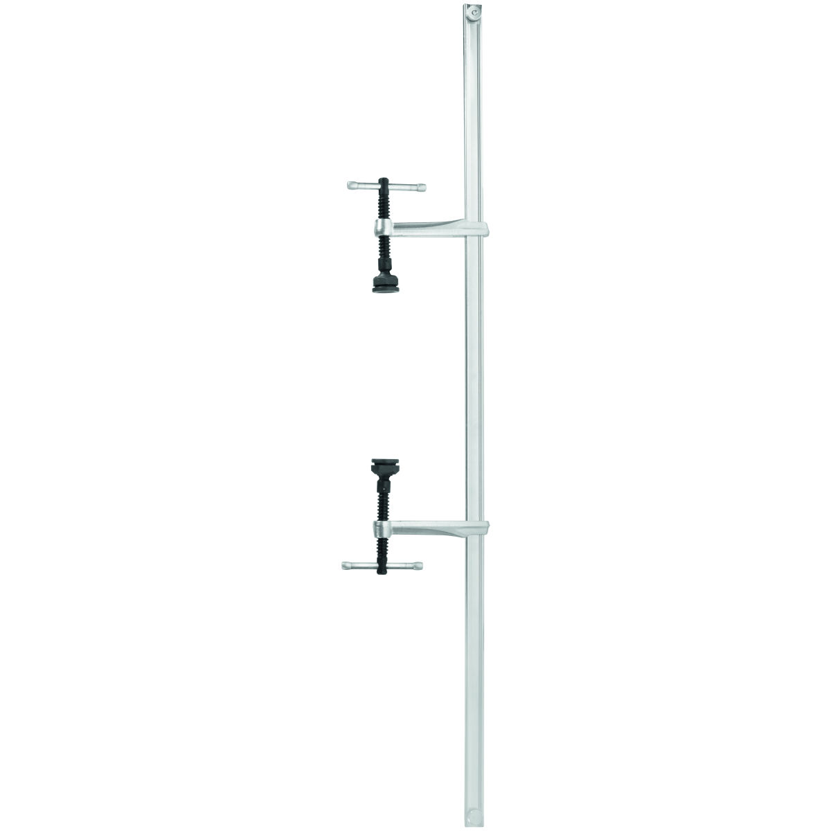Variable Hochleistungszwinge „SLV“ mit Spezialdruckplatte und 2 Knebelgriffen, Spannweite: 1000mm