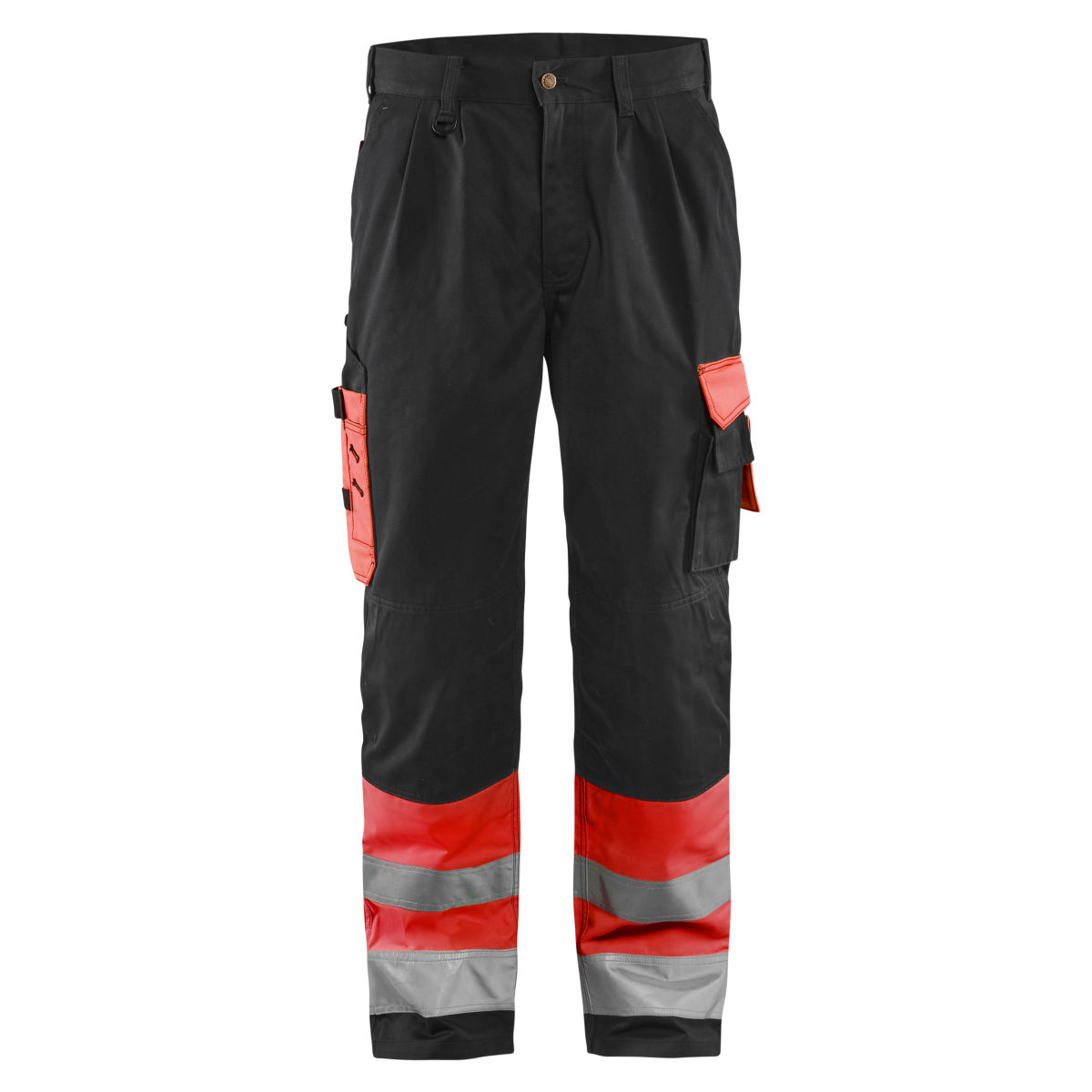 High Vis Arbeitshose High Vis Rot/Schwarz C150, high vis rot / schwarz
