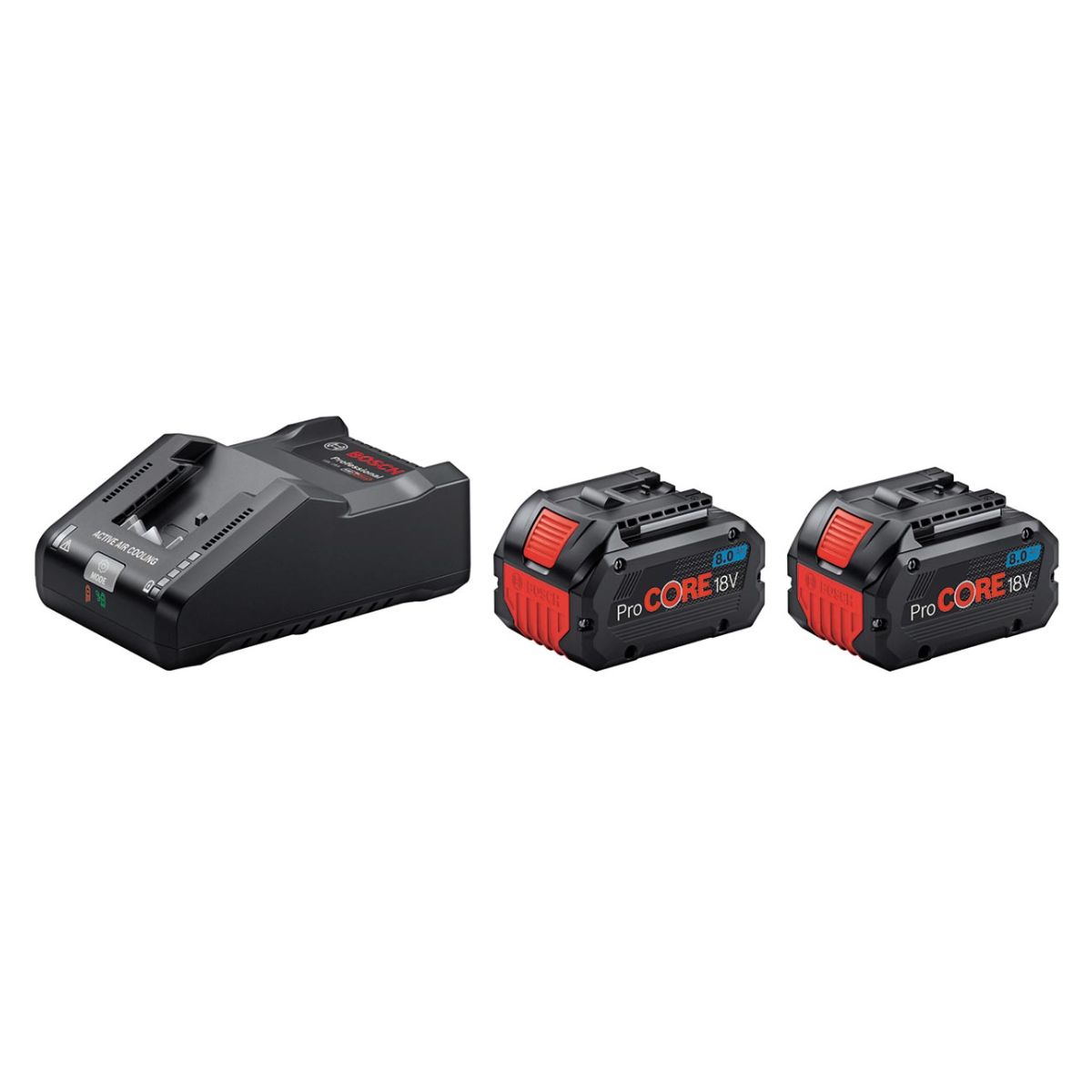 Akku-Starter-Set ProCore, 8,0 Ah, Akkutyp, Akkuspannung: C18V