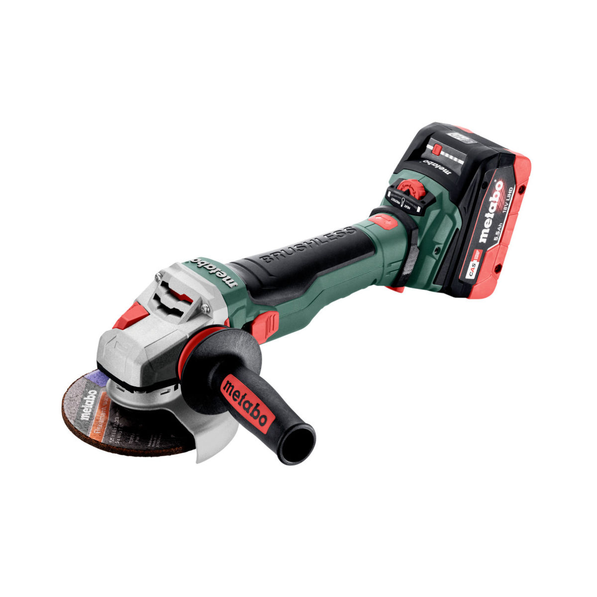 WVB 18 LTX BL 15-125 Quick Akku-Winkelschleifer