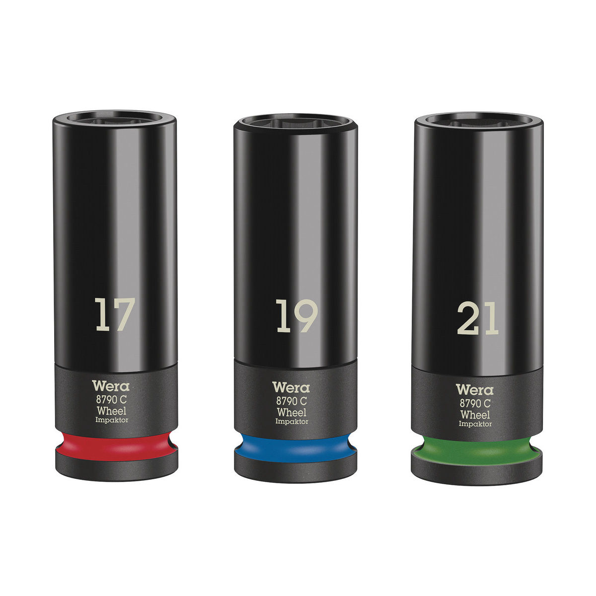 Wheel Impaktor C Set 1 Steckschlüsseleinsatz-Satz, 1/2″-Antrieb, 3-teilig