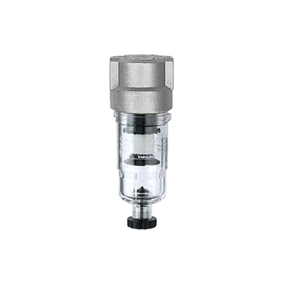 Filter »Standard-mini«, Polycarbonatbehälter, 8 µm, BG 0, G 1/8