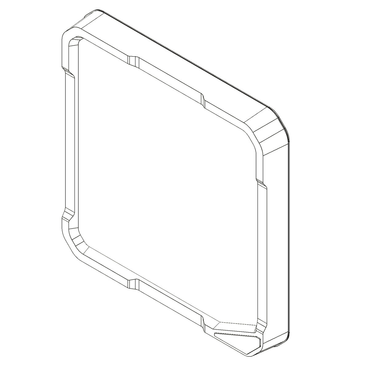 ABDECKUNG VORNE FÜR VEGA 4000