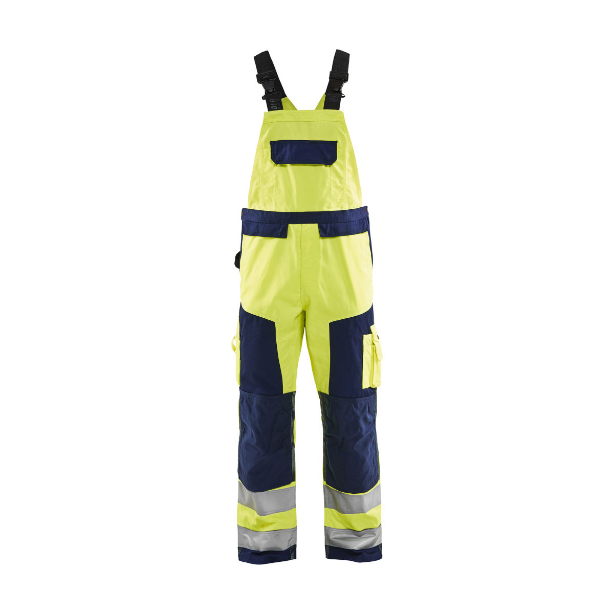High Vis Latzhose High Vis Gelb/Marineblau C160, high vis gelb / marineblau
