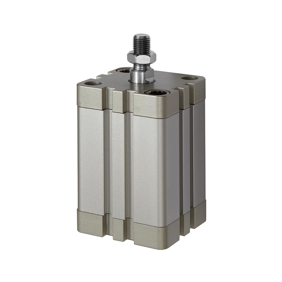 Kompaktzylinder, einfachwirkend, AG, eingefahren, Ø50, Hub25, G1/8, ISO21287