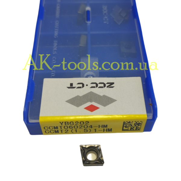 80° CNMG+ССМT · CCMT060204-HM YBG202 ZCC-Original