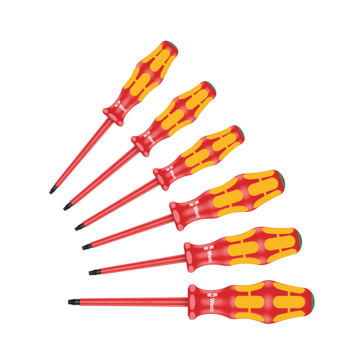 167 i/6 Schraubendrehersatz Kraftform Plus Serie 100, 6-teilig
