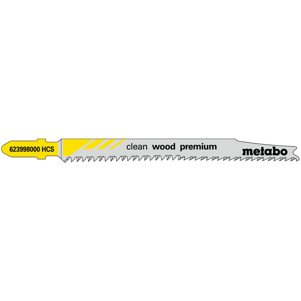 5 Stichsägeblätter ″clean wood premium″ 93/ 2,2 mm