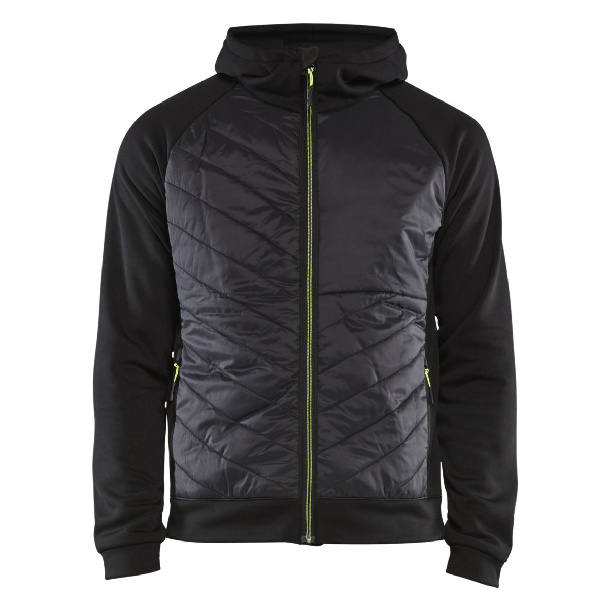 Hybrid Sweater Schwarz/Gelb 4XL, schwarz / gelb