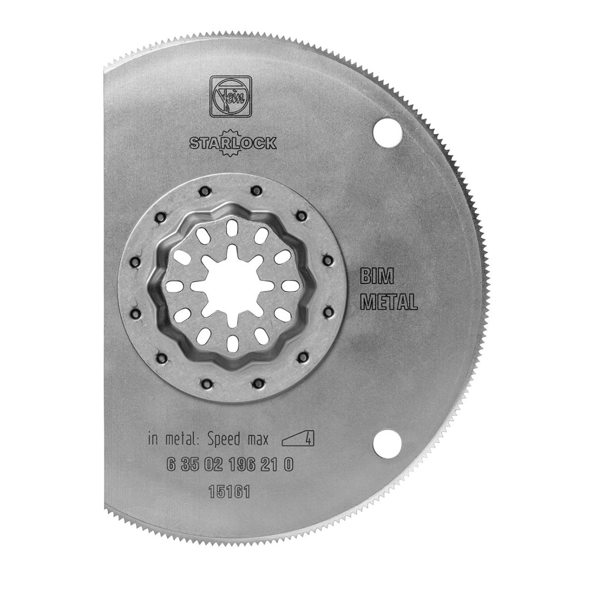Segmentsägeblatt, Bi-Metall HSS, Sägeblatt-⌀: 100mm