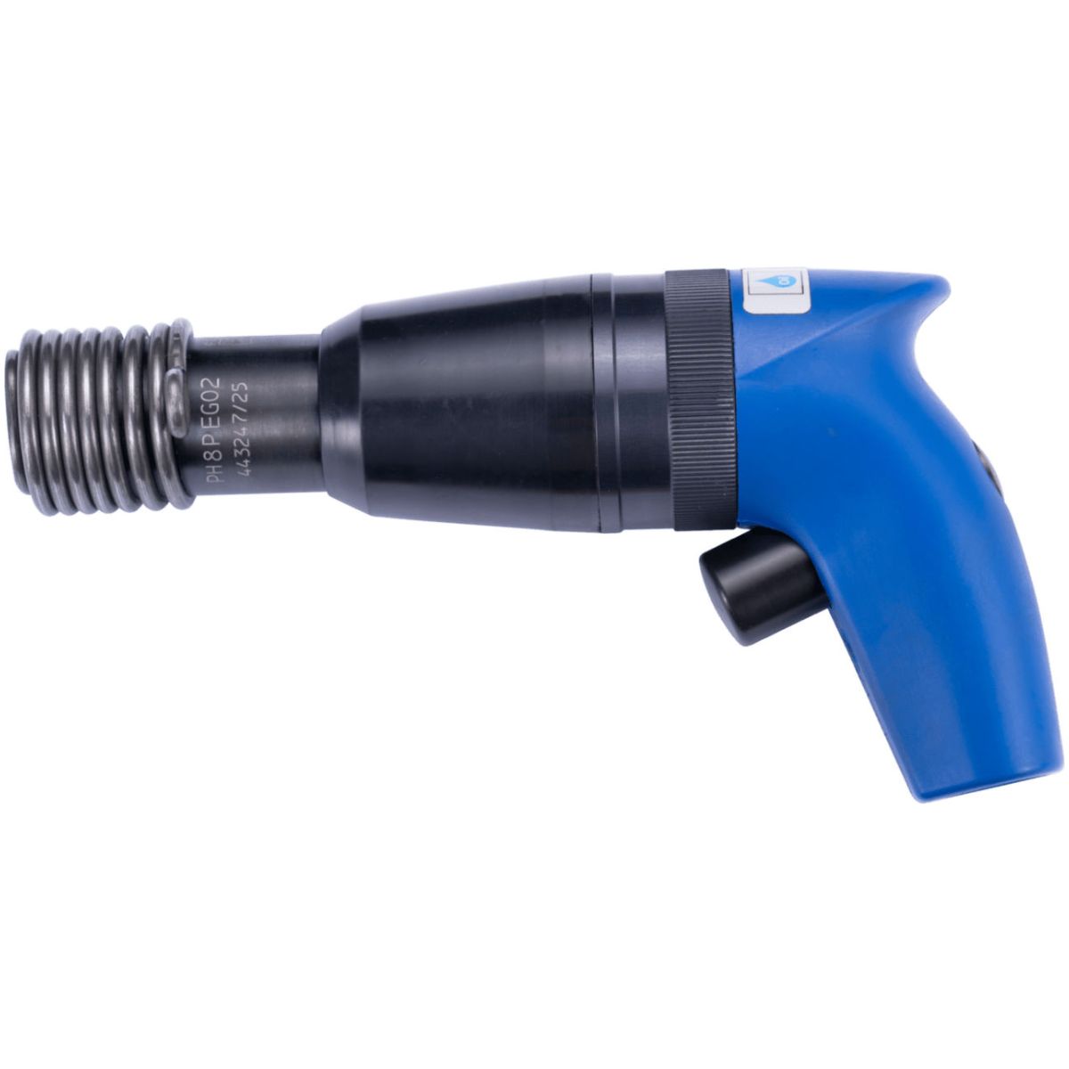 PFERD TOOLS Druckluftmeißelhammer PH 8 mit Pistolengriff Einsteckgruppe EG01 leicht bis 0,8 kg