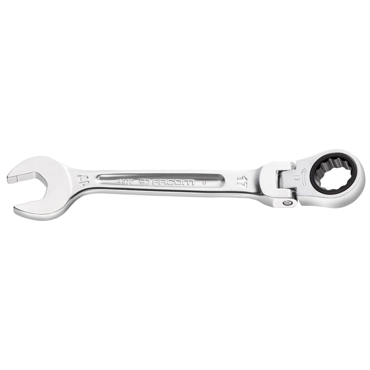 Knarren-Ring-Maulschlüssel 7mm Gelenk