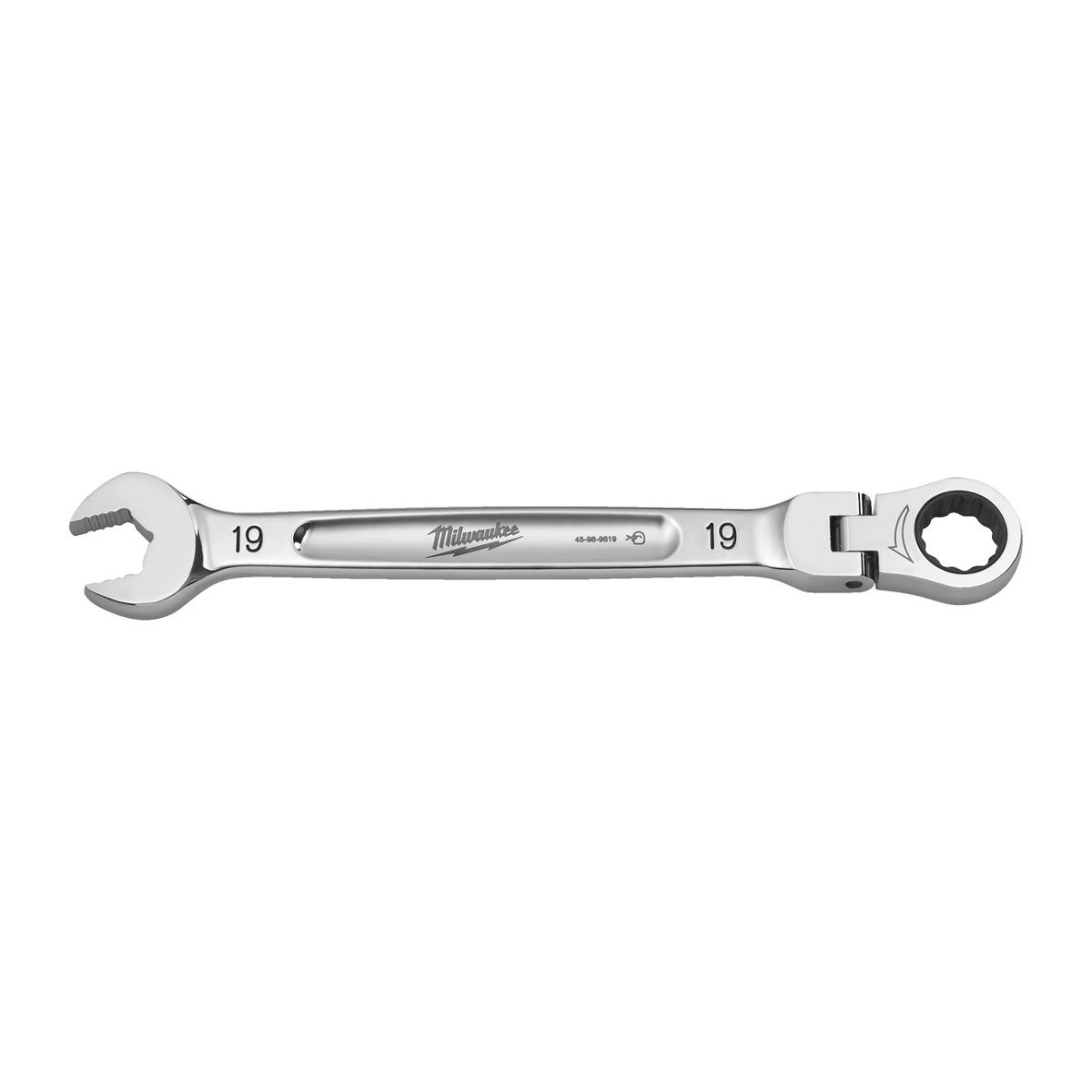 Gelenk-Ratschen-Ringmaulschlüssel 19 mm