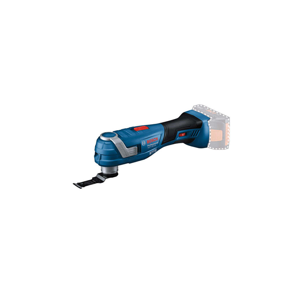 Akku-Multi-Cutter GOP 18V-34, im Karton