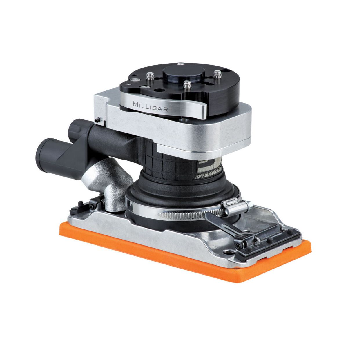 3-2/3″ (93 mm) breit × 7″ (178 mm) lang – Dynabug Exzenterschleifer mit Absaugung