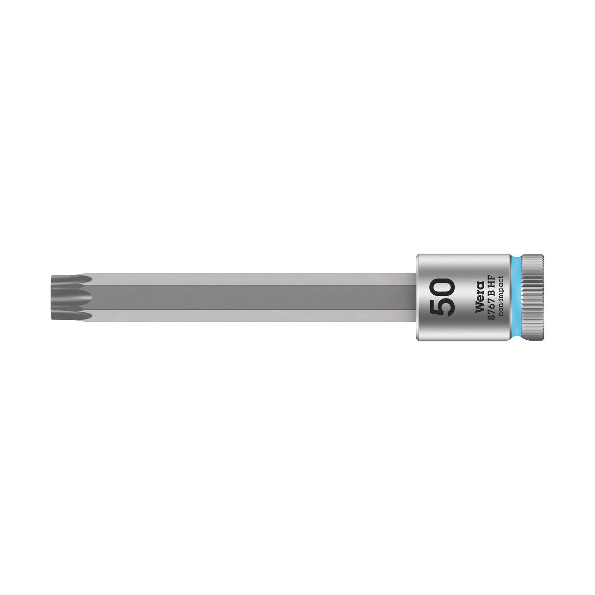 8767 B HF TORX® Zyklop Bitnuss mit 3/8″-Antrieb, mit Haltefunktion, TX 50 x 100 mm
