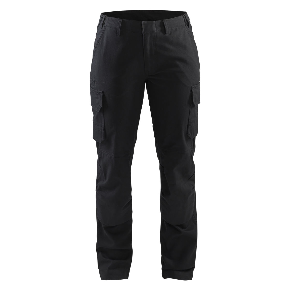 Damen Industrie Arbeitshose Stretch Schwarz D22, schwarz