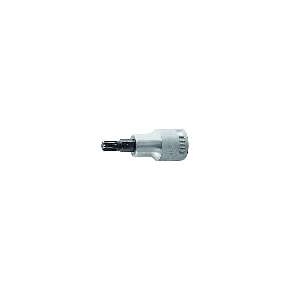 Vielzahn-Schraubendreher-Einsatz, kurz, 1/2 Zoll, für Schrauben: M5