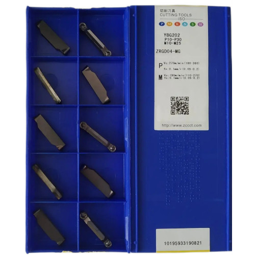 ZCC-CT ZRGD04-MG YBG202 пластина для відрізки і точіння канавок