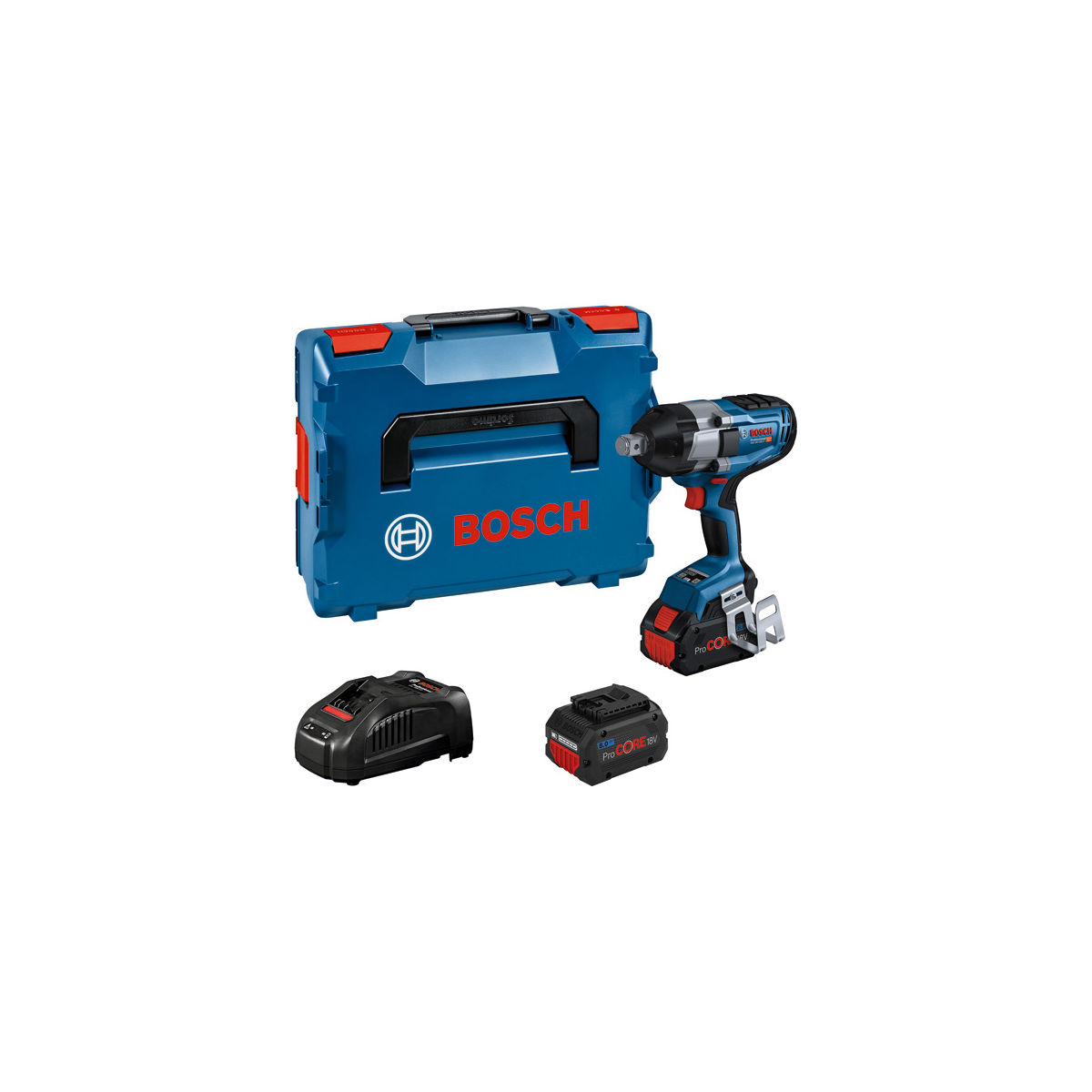 Akku-Drehschlagschrauber GDS 18V-1050 H, 2 Akku ProCORE18V 8.0Ah, Ladg., L-BOXX