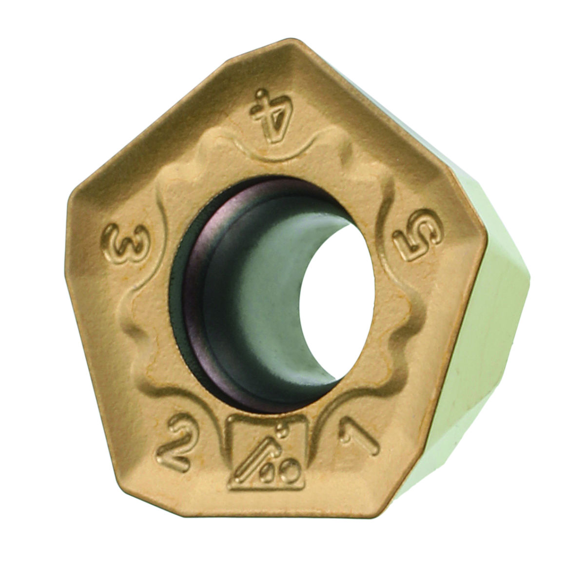GARANT Fräs-Wendeschneidplatte POMX 0704ZEER M, für Hochvorschubfräser, HB9540