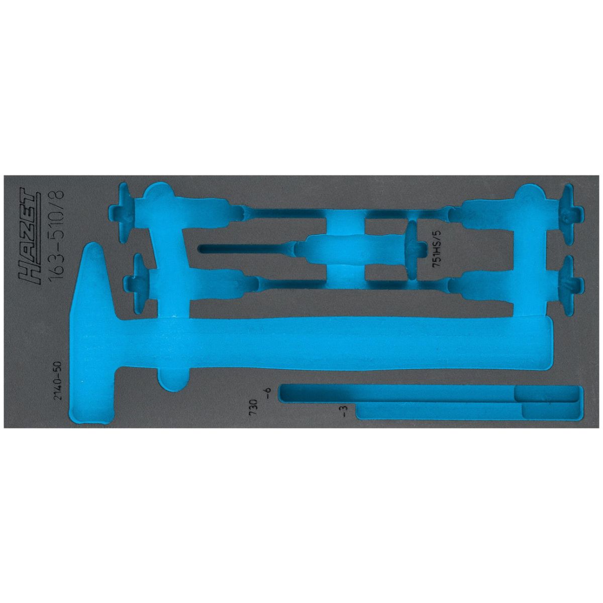 2-Komponenten Weichschaumeinlage ∙ L x B: 392 mm x 172 mm