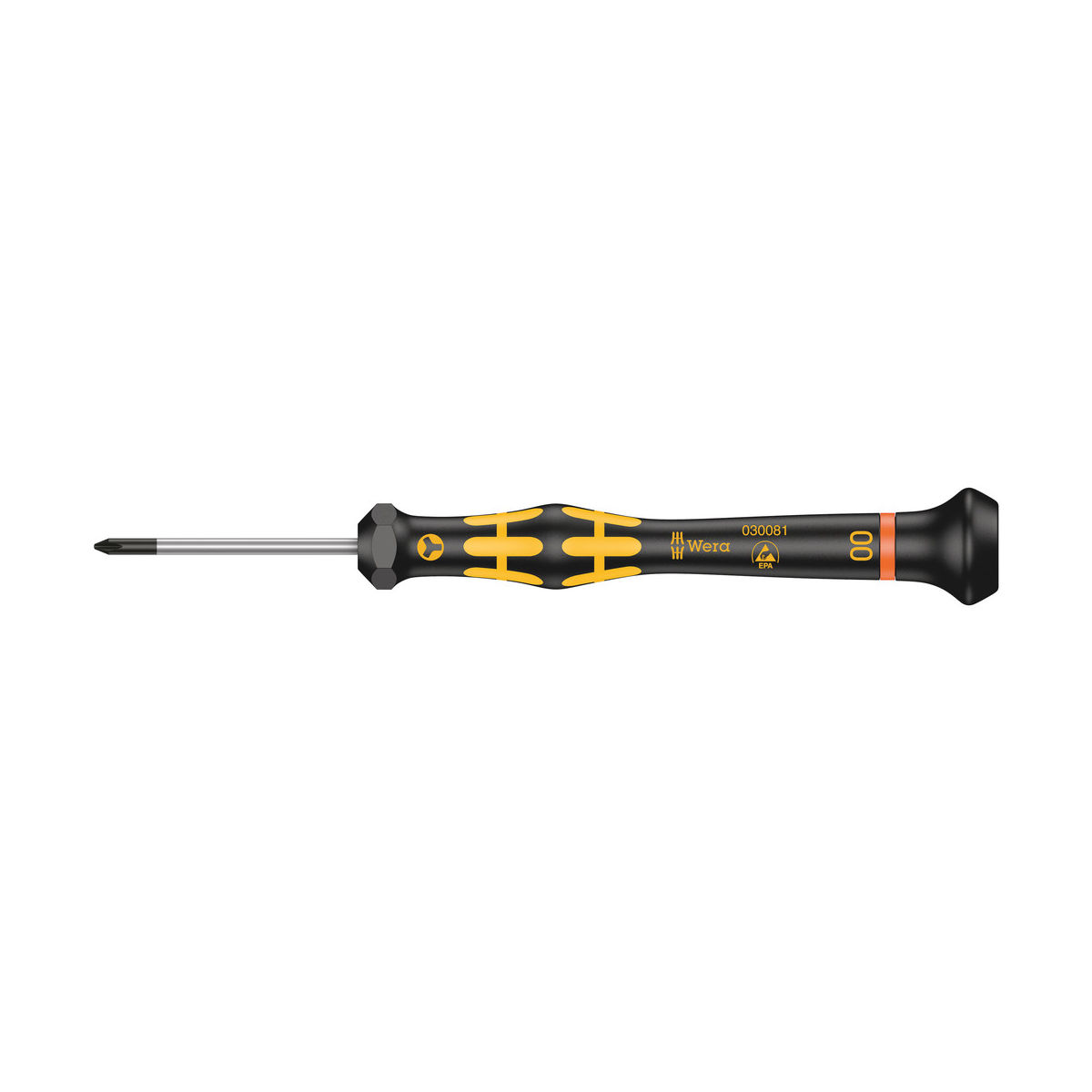 1572 ESD Kraftform Micro Schraubendreher für Microstix® Schrauben, 00 x 40 mm