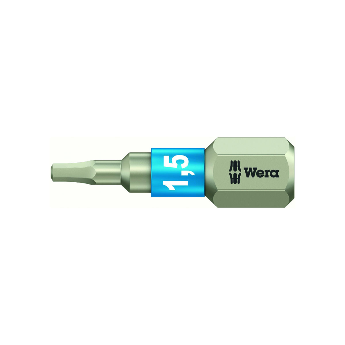 Bit für Sechskant, 1/4 Zoll C 6,3 Hex-Plus-Profil Edelstahl „Stainless“, Sechskant: 1,5mm