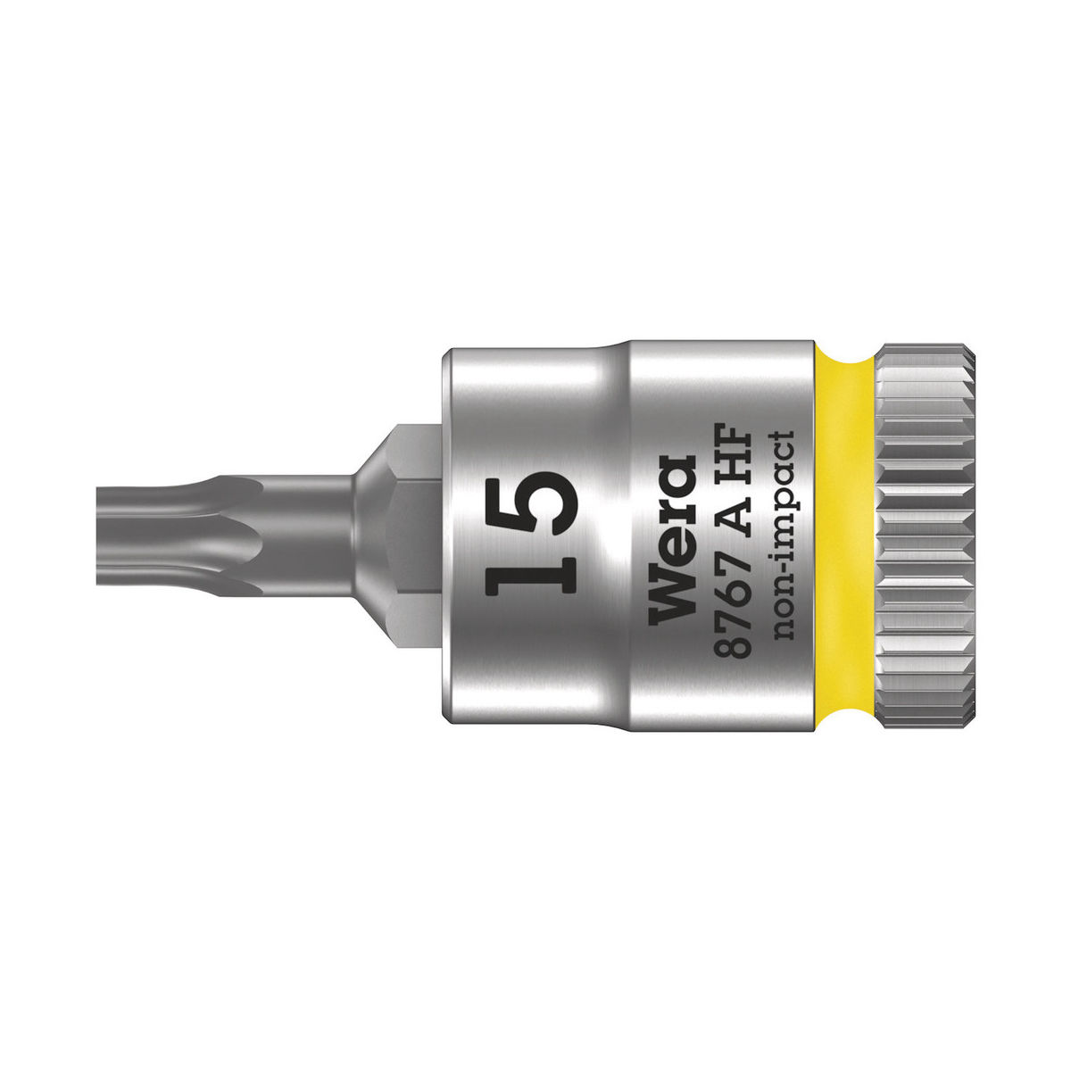 8767 A HF TORX® Zyklop Bitnuss mit 1/4″-Antrieb, mit Haltefunktion, TX 15 x 28 mm