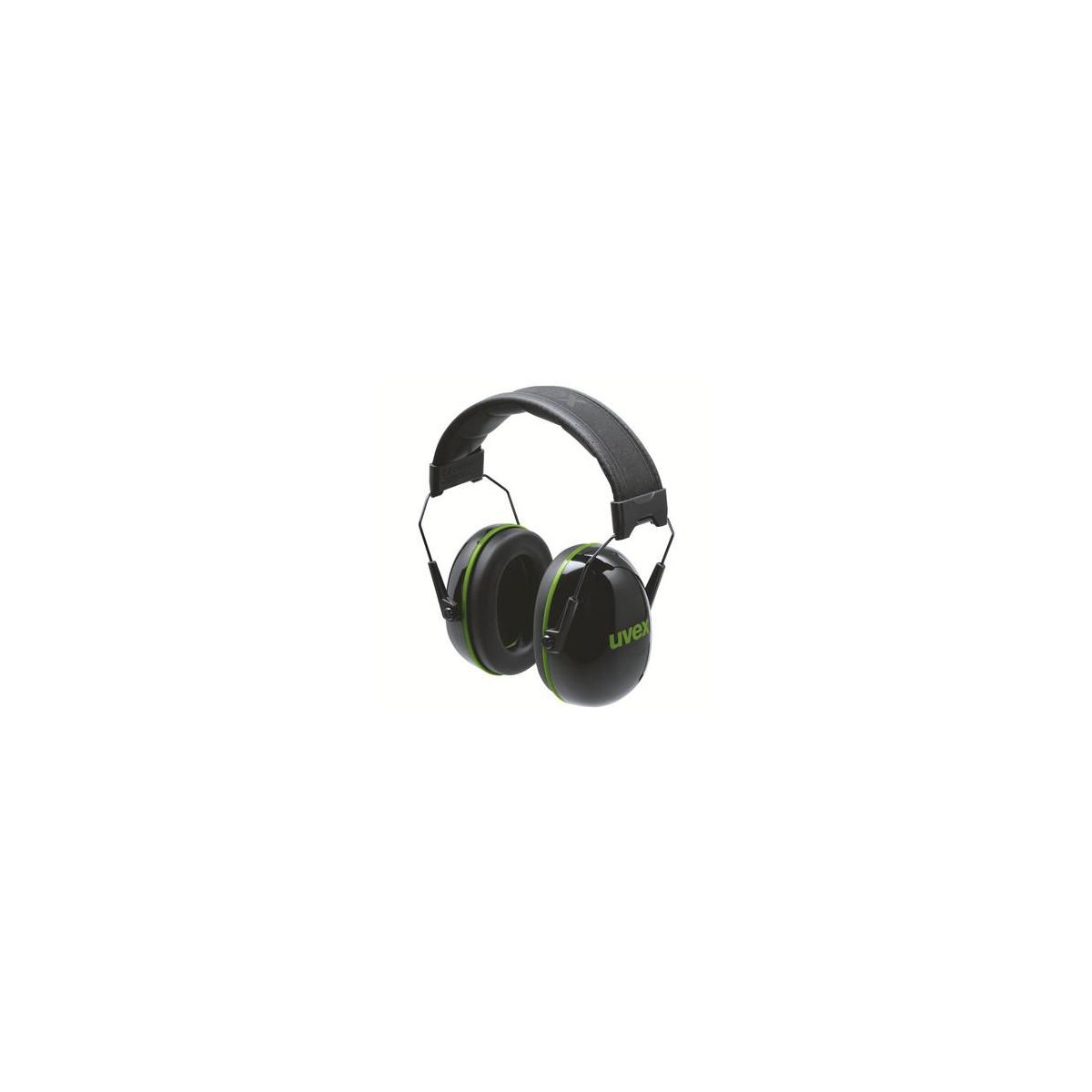 Kapselgehörschutz uvex K10 schwarz/grün SNR 30 dB
