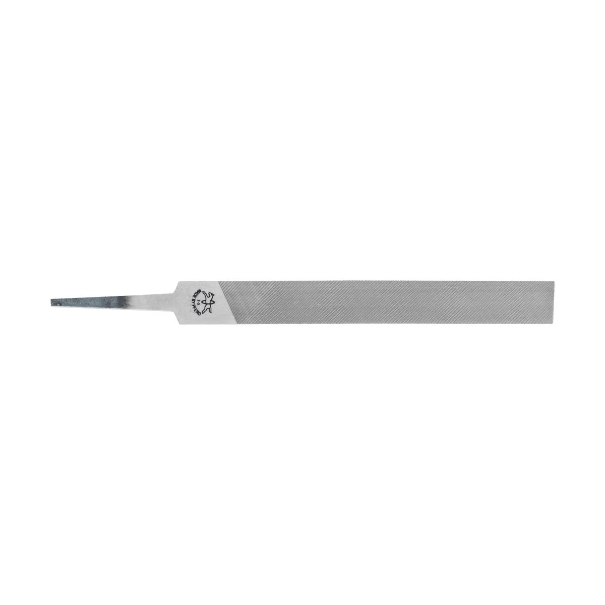 PFERD TOOLS Werkstattfeile Flachstumpf 100mm Hieb 3 für Feinbearbeitung, Schlichten