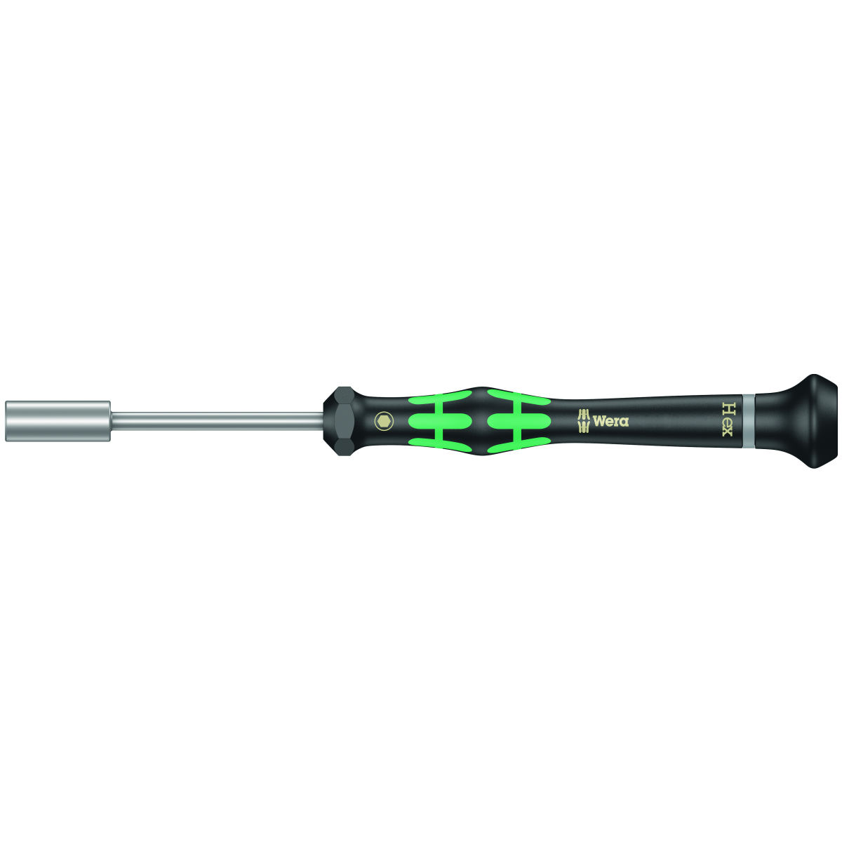 Steckschlüssel mit Feinschraubgriff Kraftform Micro, Schlüsselweite: 2mm