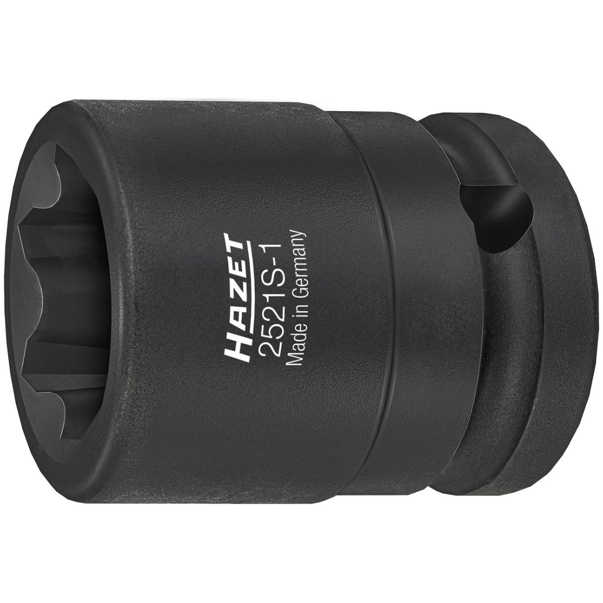Schlag-, Maschinenschrauber Steckschlüsseleinsatz ∙ mit Sonderprofil ∙ 1/2 Zoll (12,5 mm) Vierkant hohl ∙ Rillenprofil ∙ Länge: 40 mm