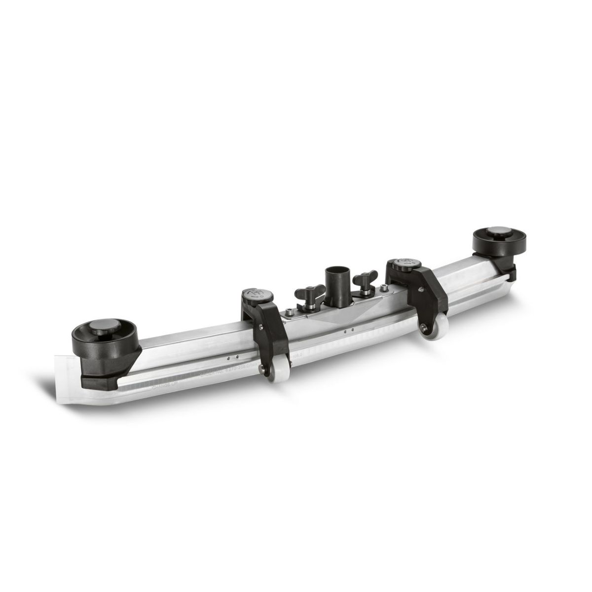 Saugbalken gebogen 850 mm transparent