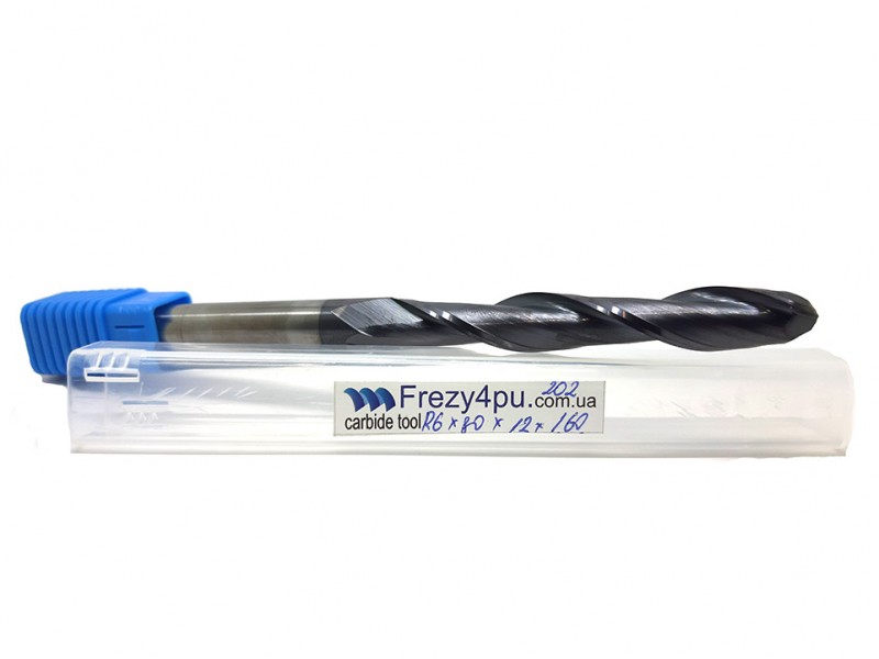 Фреза радіусна R6 D12 L160/80-2T