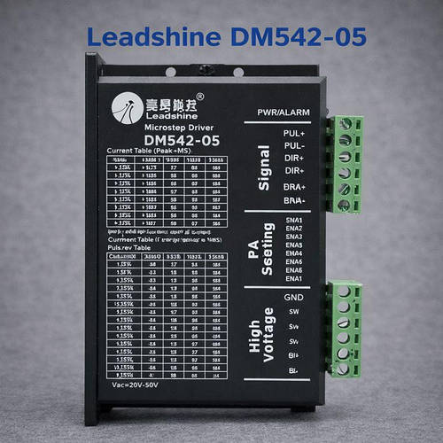 Драйвер крокового двигуна Leadshine DM542-05 — цифровий драйвер для ЧПУ