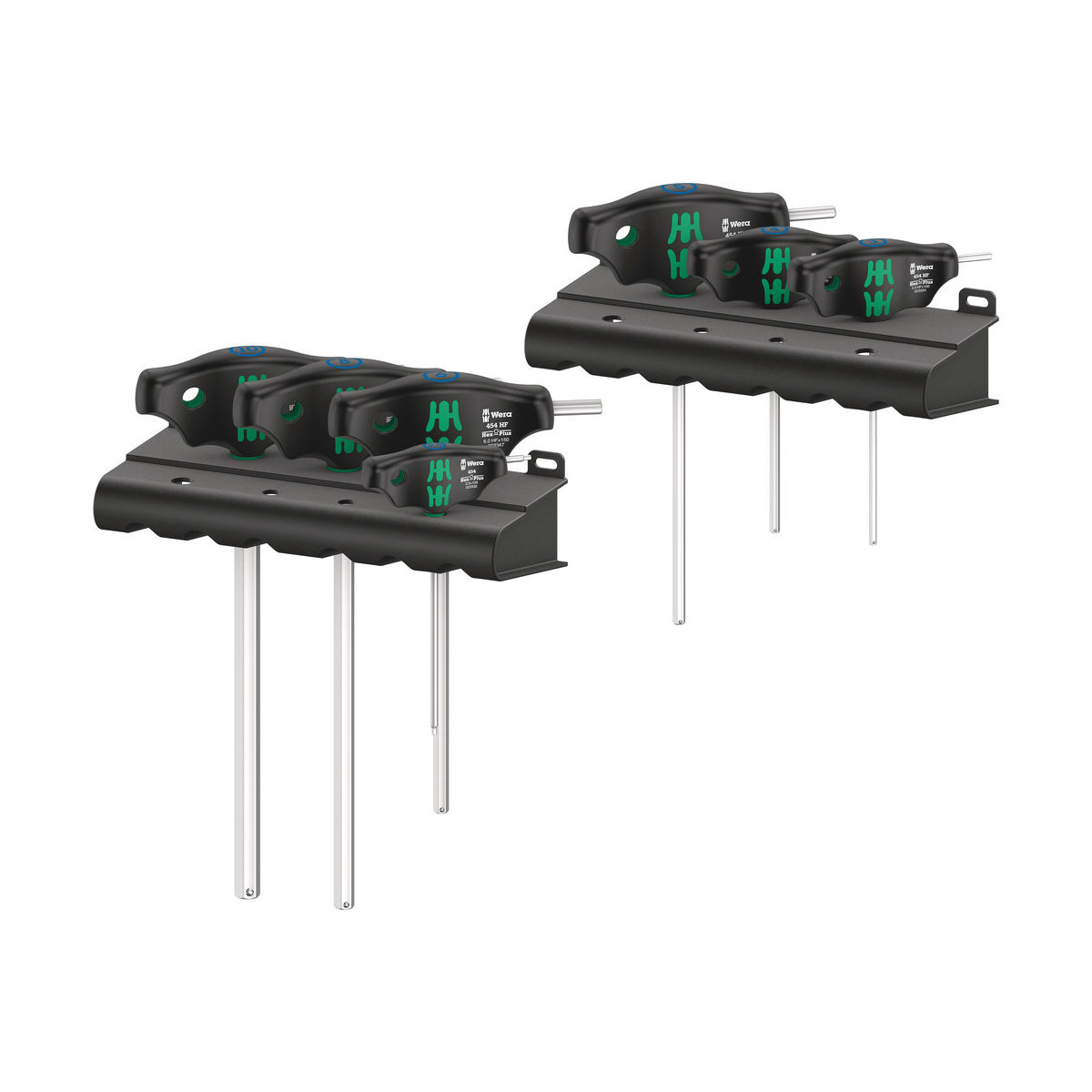 454/7 HF Set 1 Schraubendrehersatz Quergriff-Schraubendreher Hex-Plus mit Haltefunktion, 7-teilig